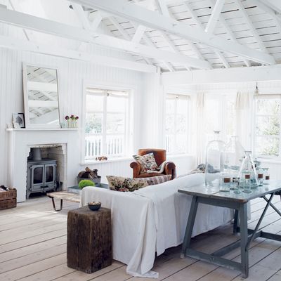 A 1920s seaside cabin transformed into a peaceful haven