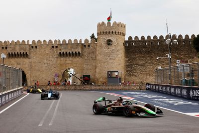 F2 Azerbaijan: Durksen fights past debutants for maiden victory in sprint race