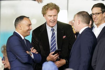 Hollywood star Will Ferrell in Elland Road stands as Leeds host Burnley