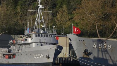 Turkey flexes naval muscles as neighbours fear escalating arms race