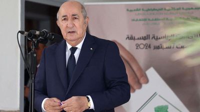 Algeria president re-elected with 84.3 percent of vote: official results