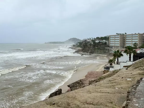 Tropical Storm Ileana heads northward over the southern Gulf of California, bringing heavy rains