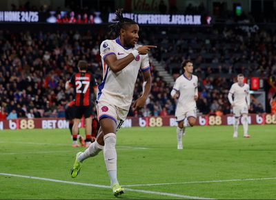 Chelsea turn to super subs for late win at Bournemouth in game marred by record-breaking bookings