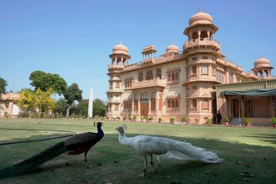 Traces of this Pakistani megacity's past are vanishing, but one flamboyant pink palace endures