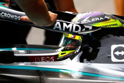 Hamilton set for Azerbaijan GP pitlane start after car changes