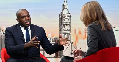 David Lammy 'not the same politician' since election, Laura Kuenssberg tweets