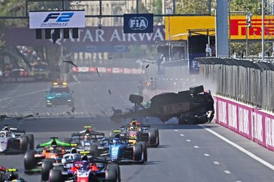 Maini penalised for causing F2 Azerbaijan startline crash