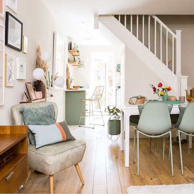 ‘We've given our home a unified colour scheme from top to bottom’