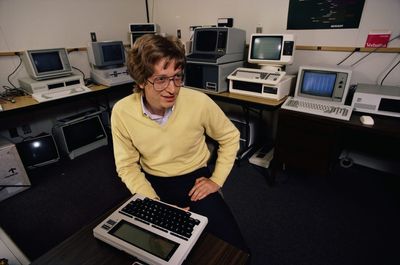 Bill Gates explains the keys to his success during Microsoft's early years