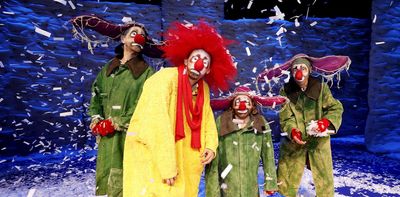 What is a trained clown and what does the training look like?