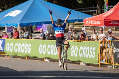 Two in a row for Hélène Clauzel in C2 round of Virginia's Blue Ridge Go Cross