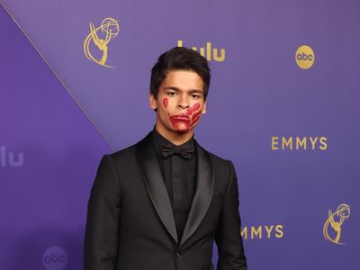 D’Pharaoh Woon-A-Tai’s red handprint at the 2024 Emmys has a deeper meaning