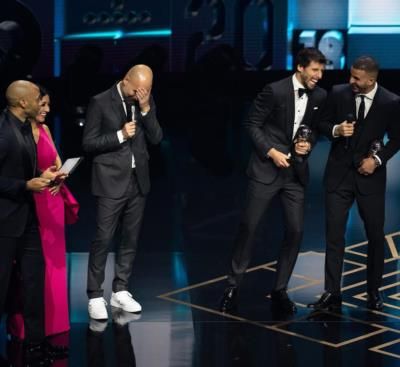 Levys' Hilarious Antics Steal The Show At Awards Ceremony