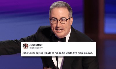 The Emmys Tried To Come Between John Oliver And His Dead Dog And He Gave Them A Big ‘Fuck You’