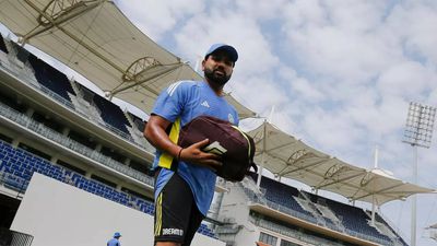 Rohit Sharma comes up with a surprise during India's practice session