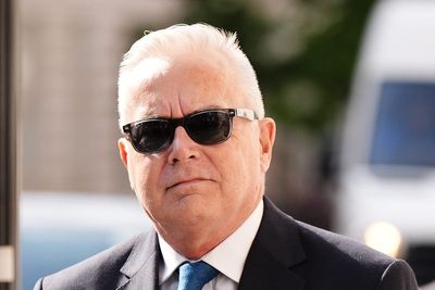 Watch as Huw Edwards arrives at court to be sentenced for accessing indecent images of children