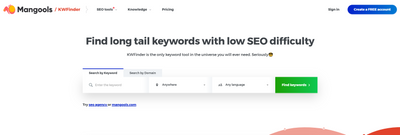 KWFinder review
