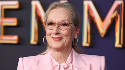 Meryl Streep looks impossibly chic in a powder pink power suit and matching shirt at the Emmys – proof monochrome looks shouldn't only be black or white