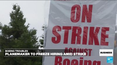 Boeing announces hiring freeze, sweeping cost cuts as strike continues