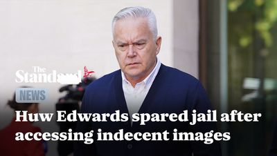 Mother of teenager 'groomed' by Huw Edwards hits out after disgraced BBC star avoids prison