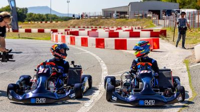 MotoGP Phenom Pedro Acosta Goes Karting With F1's Oscar Piastri, Hijinks Ensue