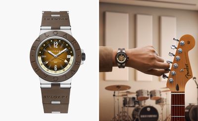 Inside Bulgari and Fender’s unexpected watch collaboration