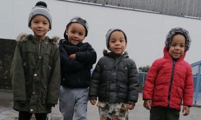 ‘There’s a fire here’: four young boys died trapped home alone, court hears