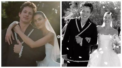 Charlie Puth confirms marriage to Brooke Sansone; shares pics from intimate wedding