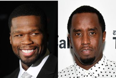 50 Cent mocks P Diddy after 1,000 baby oil and lube bottles seized in FBI arrest