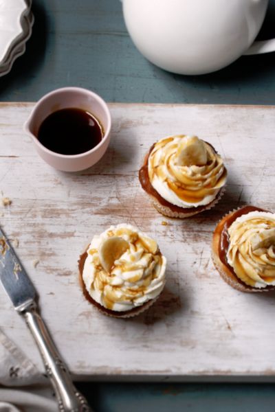 Banoffee pie cupcakes