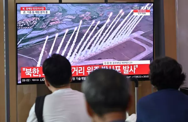 North Korea Fires Multiple Short-range Ballistic Missiles