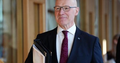 How can I watch John Swinney's speech on Scottish independence today?