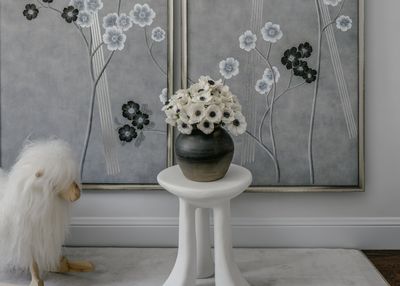 This "Paneled Wallpaper" Trend is a Subtle Way to Add Pattern to Your Space and it Looks so Elevated