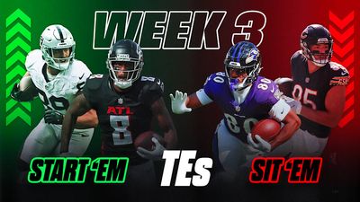 Tight End Start 'Em, Sit 'Em Picks for Fantasy Football Week 3