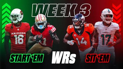 Wide Receiver Start 'Em, Sit 'Em Picks For Fantasy Football Week 3