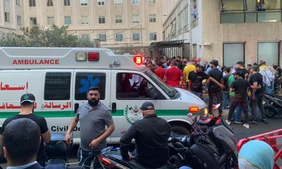 ‘Sophisticated evil’: Beirut medics and civilians horrified by pager attacks