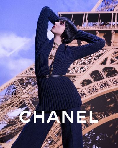 Margaret Qualley Stars in Chanel's Paris Postcard-Inspired Fall 2024 Advertising Campaign