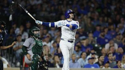 Ian Happ Homered Off an Absurdly Fast Pitch from Mason Miller During Cubs-Athletics