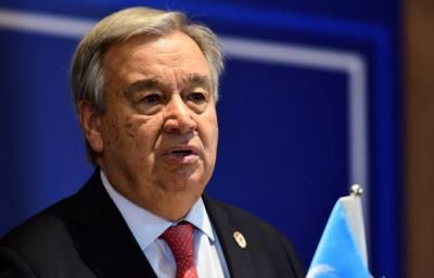 UN Chief Urges Restraint Amid Lebanon Explosions