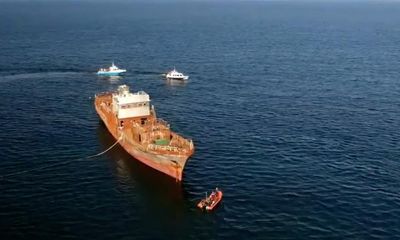 Former smugglers’ ship sunk off Ireland to form artificial reef