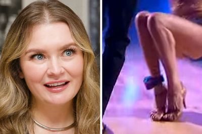 Anna Delvey’s Bejeweled Ankle Monitor Draws Backlash After ‘Mediocre’ DWTS Debut