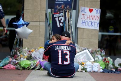 Blue Jackets open camp amid lingering grief over death of Johnny Gaudreau