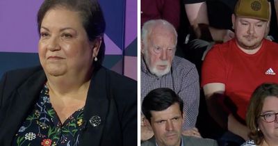 Audience groans as Jackie Baillie defends fuel payment cuts on BBC's Debate Night