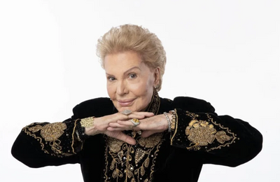 Walter Mercado's most iconic cape comes to Smithsonian museums...con mucho, pero mucho amor