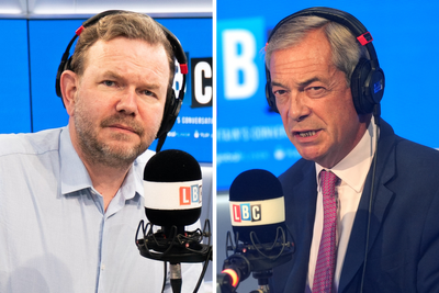 James O’Brien praised for ‘brutal’ Nigel Farage comments moments after LBC interview