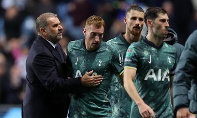 Spurs leave it very late in Postecoglou’s ‘second-season trophy’ tilt