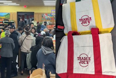 Is a bag for $2.99 worth an hours-long line? The viral Trader Joe’s mini totes have returned