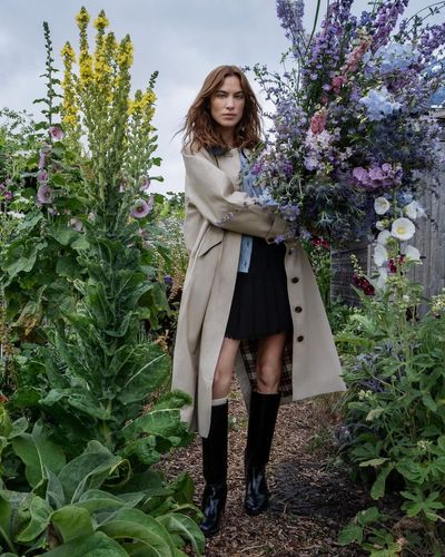 Alexa Chung Is in Her Renaissance Era Dropping Another Collaboration, This Time With Barbour