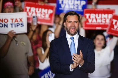 JD Vance Says at Rally That Unlawful Immigrants are Behind Housing Costs, Receives 'Build the Wall' Chants