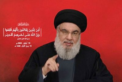 Hezbollah’s Nasrallah says Israel’s Lebanon attacks crossed ‘all red lines’